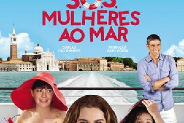 Film poster for the Latin American romantic comedy S.O.S. Mulheres ao Mar