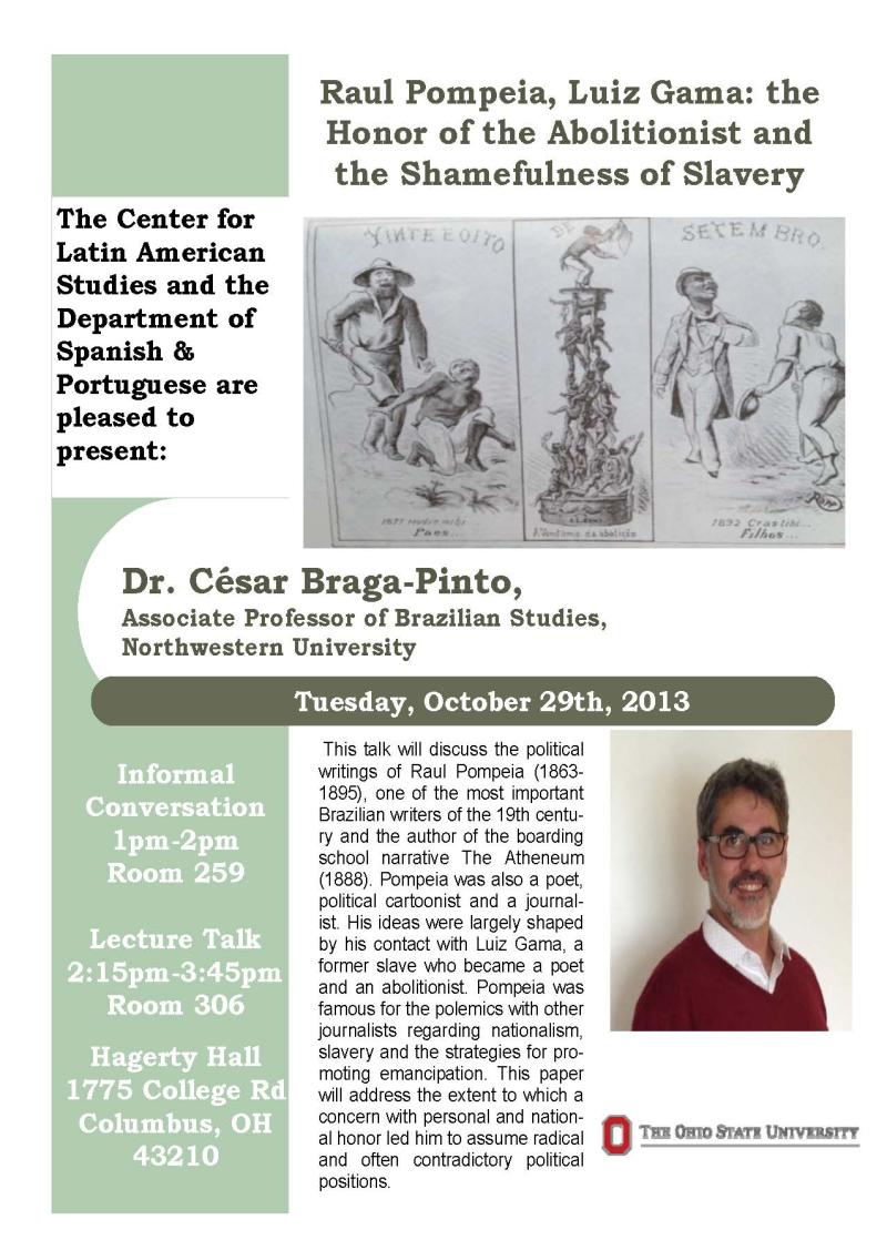 Welcome Dr. Braga Pinto to OSU!