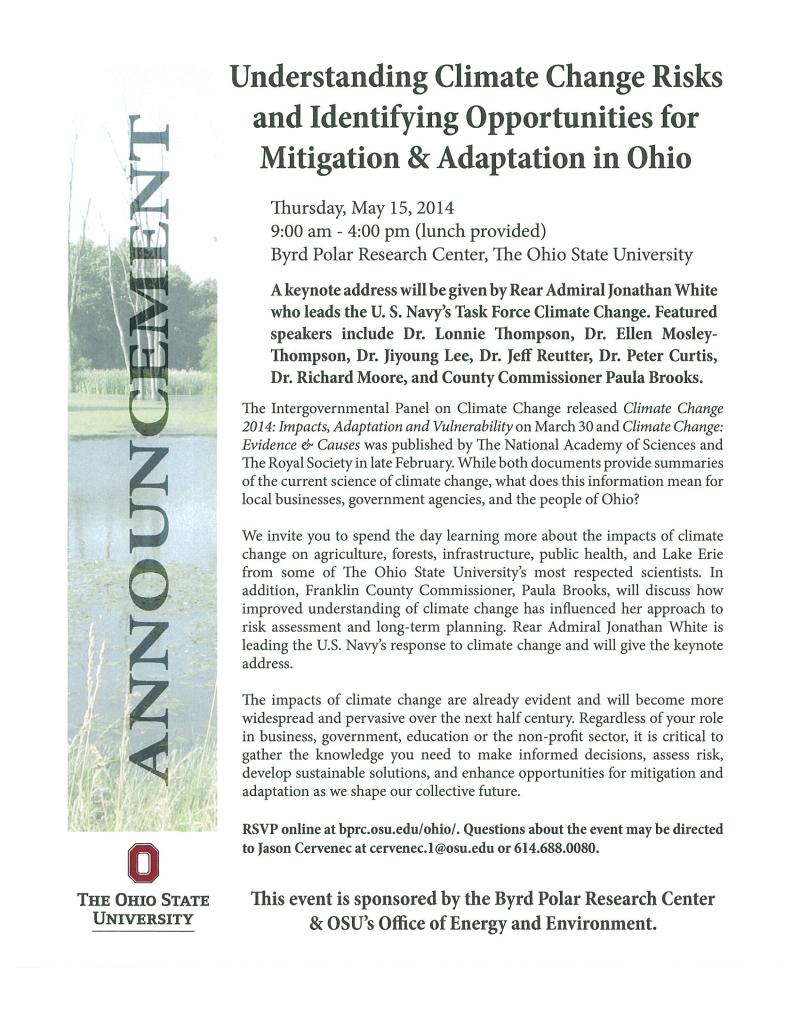 Climate Change in Ohio