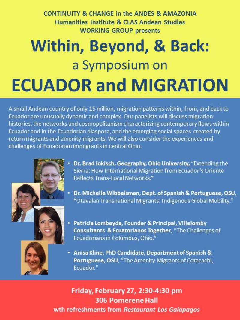 Ecuador Migration Flyer Ecuador Migration Flyer