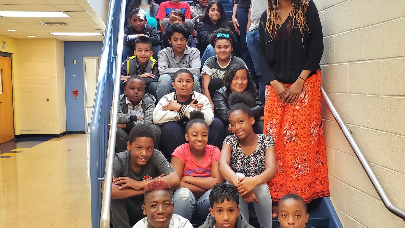 East Columbus Elementary School Class