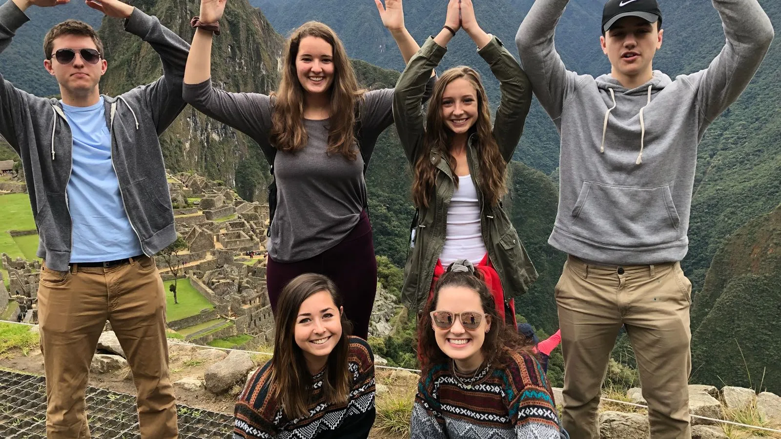 Peru Study Abroad students