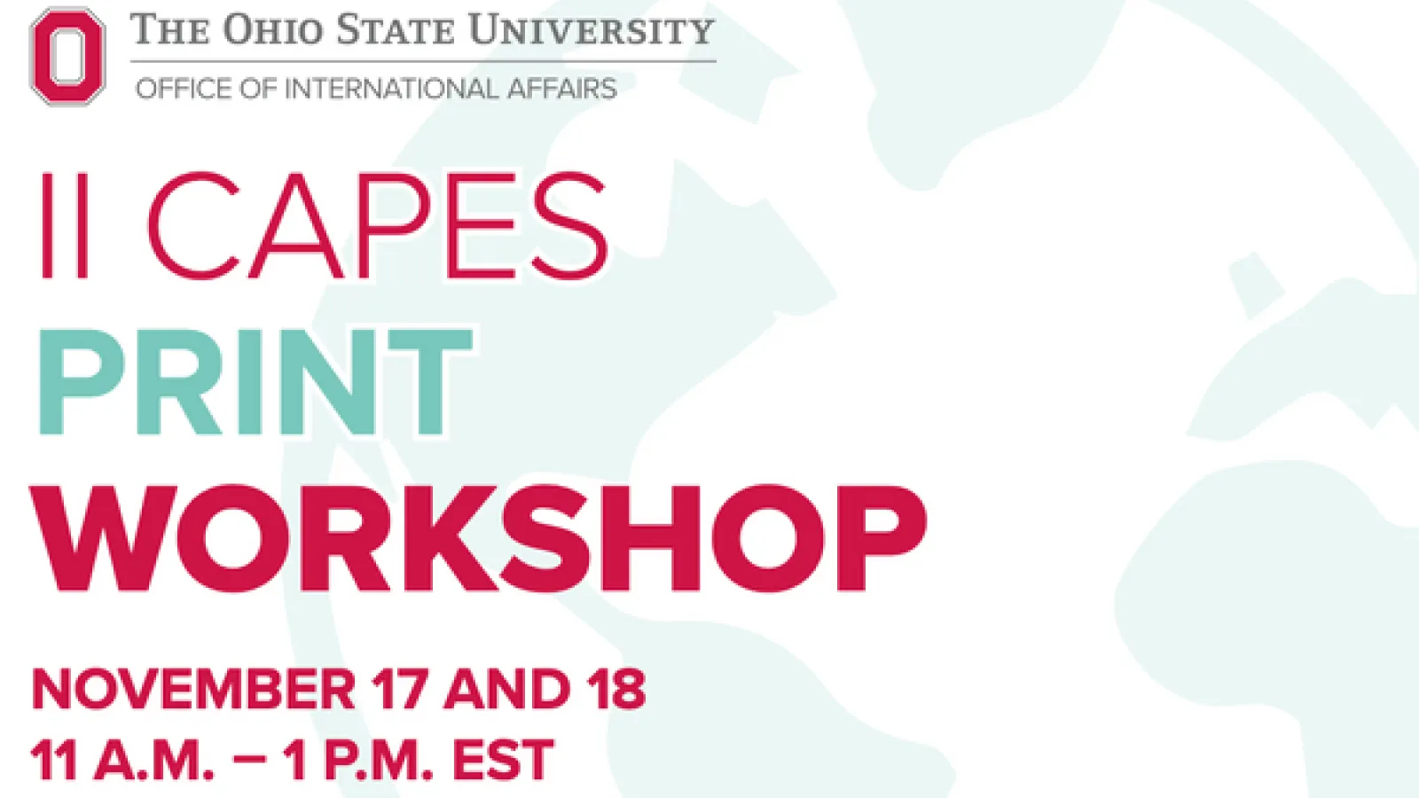 CAPES PrInt Workshop
