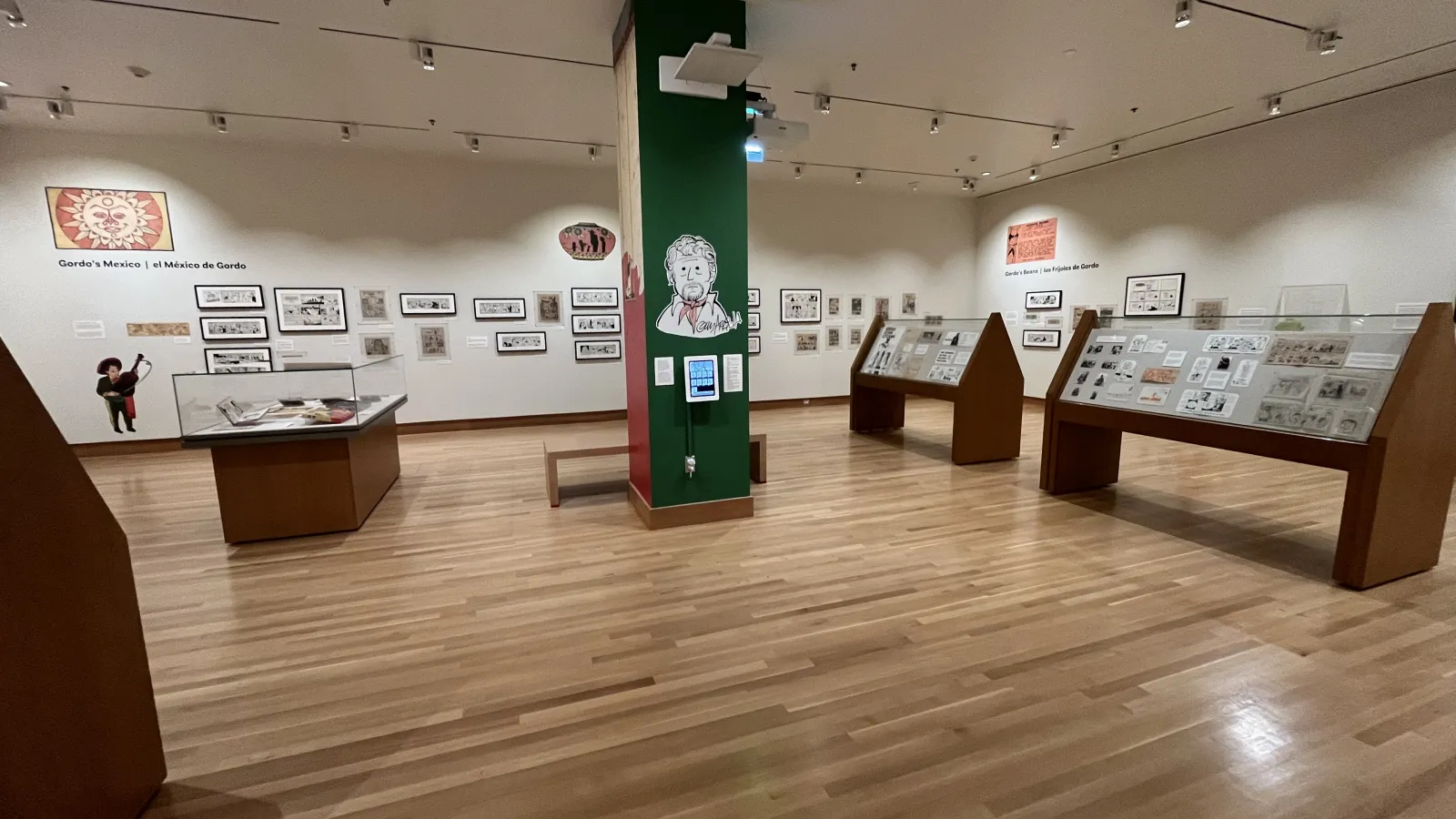 Gus Arriola's "Gordo" Exhibit in the Billy Ireland Comic Museum
