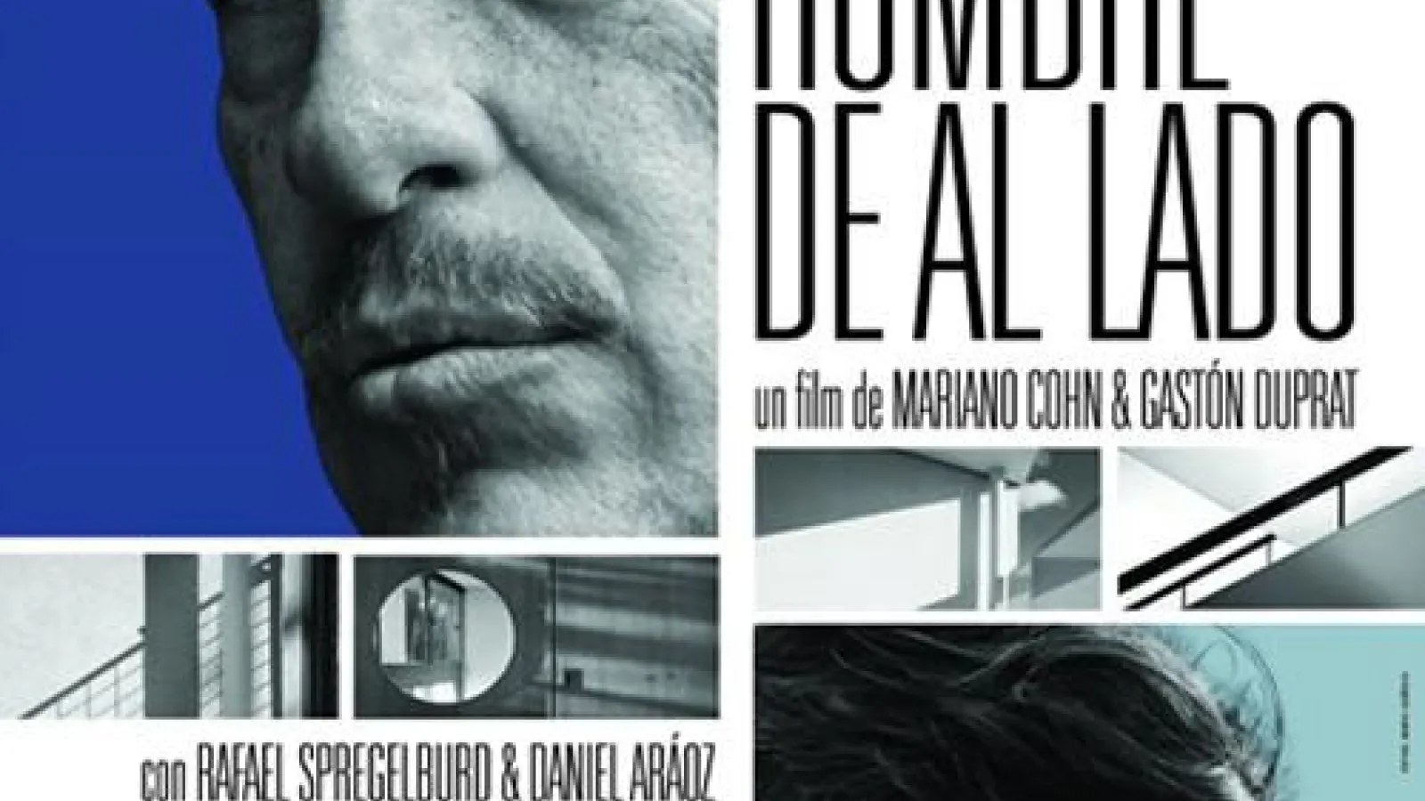 el hombre de al lado poster