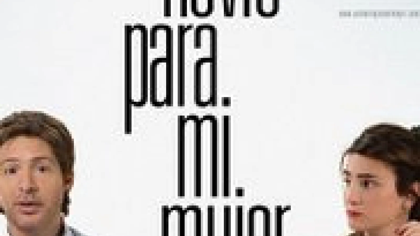 Film poster for the Latin American romantic comedy Un Novio Para Mi Mujer
