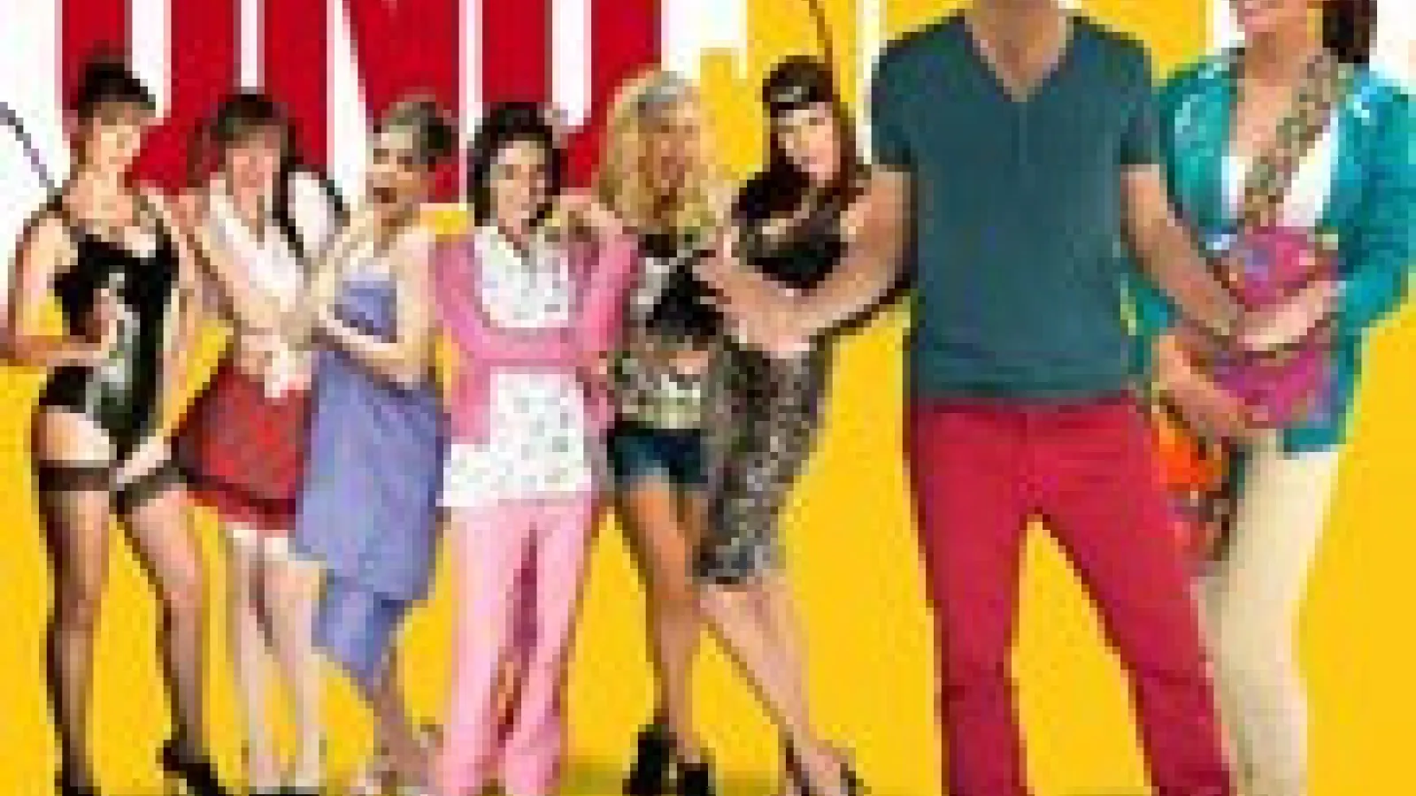 Film poster for the Latin American romantic comedy Todas Para Uno