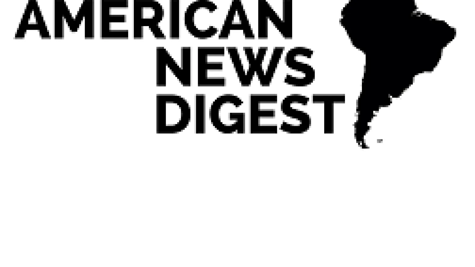 Logo for the Latin American News Digest.