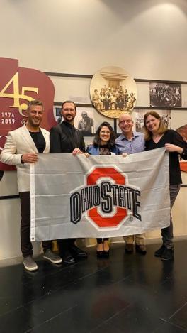 Members of the OSU delegation in São Paulo