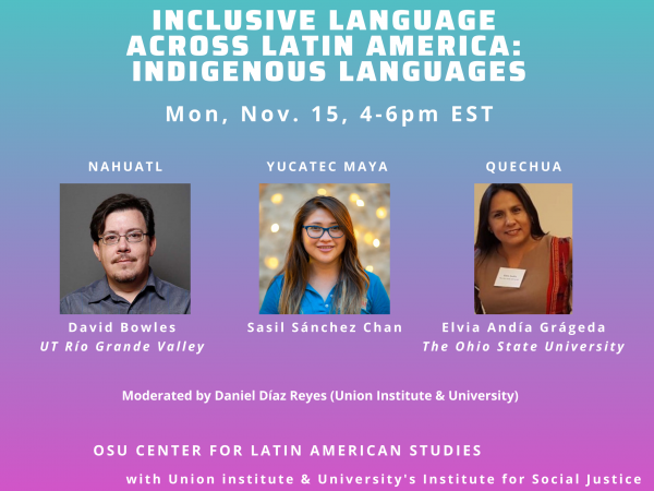 Inclusive Language- Indigenous
