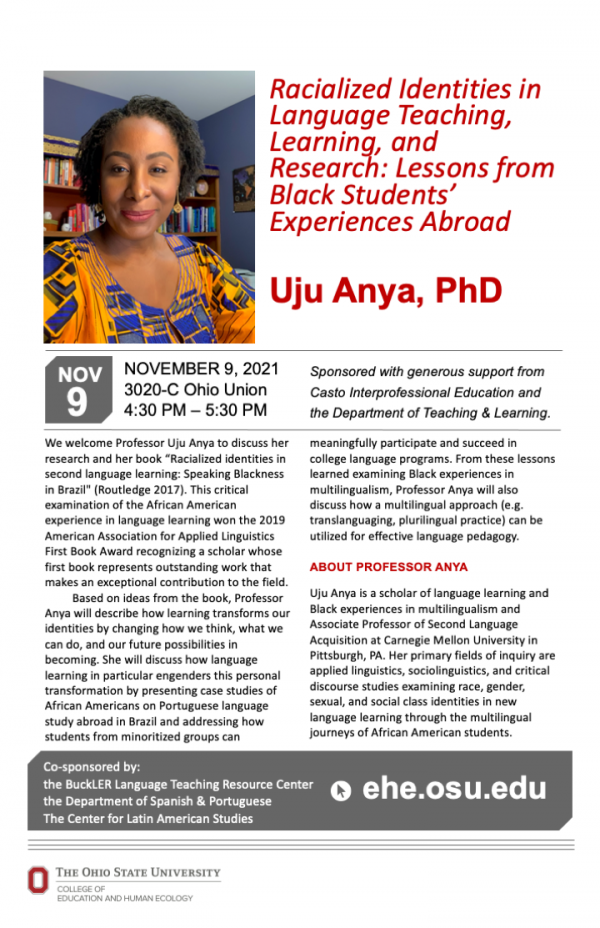 Uju Anya flyer