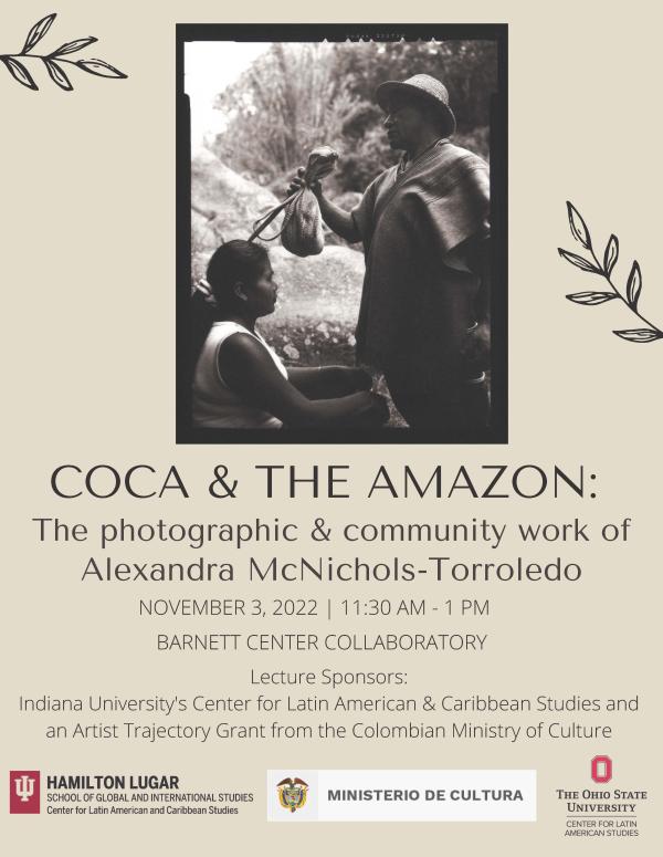 Coca & the Amazon event Flyer