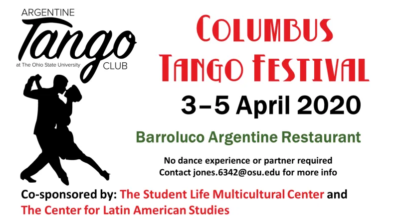 Argentine Tango Festival Flyer