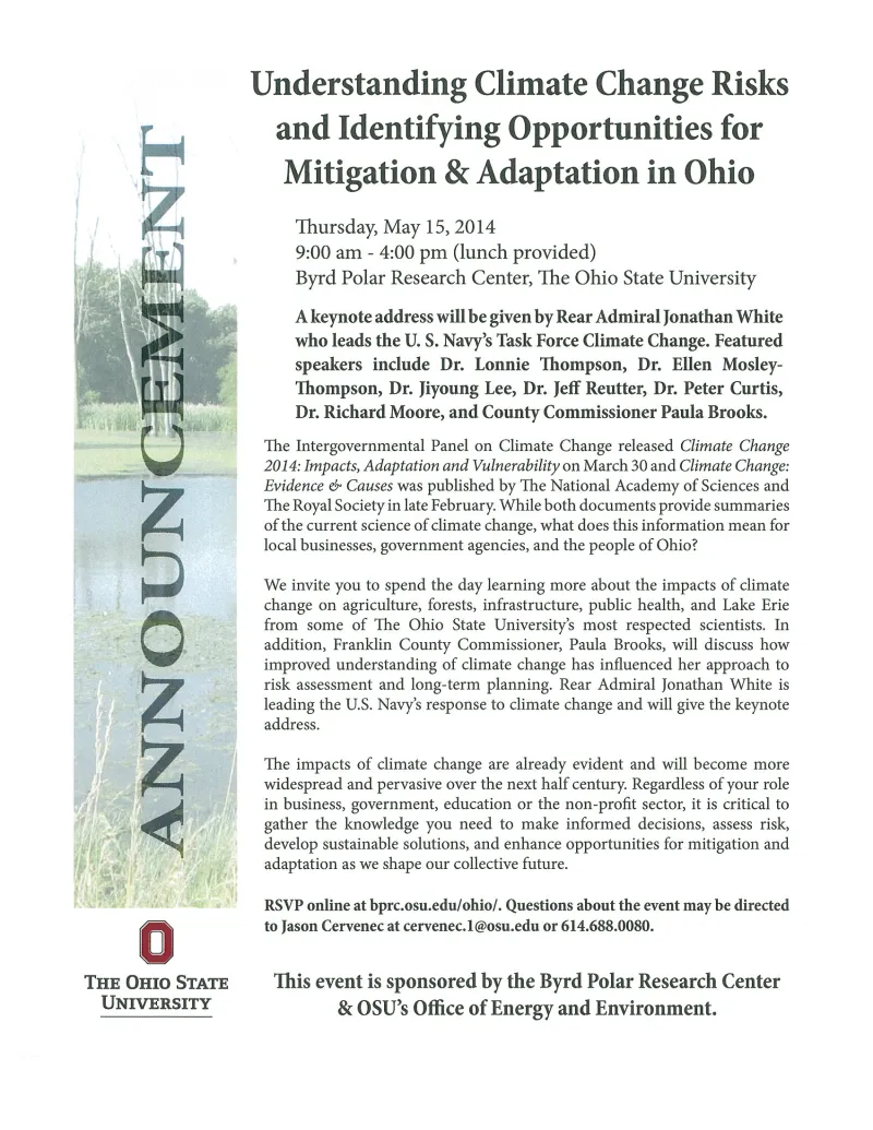 Climate Change in Ohio