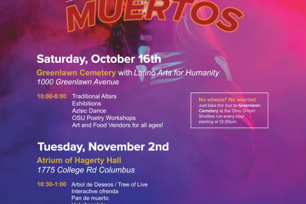 Dia de los muertos flier