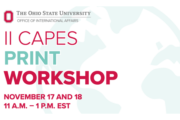 CAPES PrInt Workshop