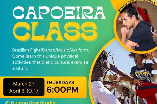 Capoeira Class Flyer