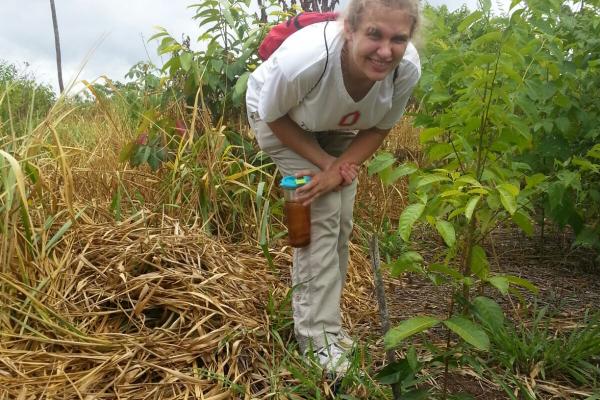 Corinne Bocci in Guatemala conducting focus groups and interviews with ramón producers.