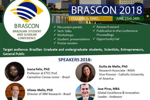 Flyer for the upcoming BRASCON conference at OSU