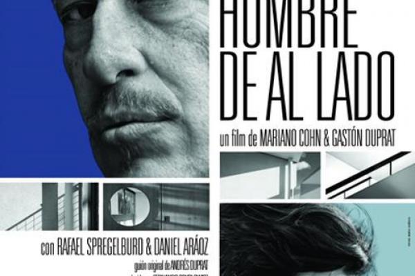 el hombre de al lado poster