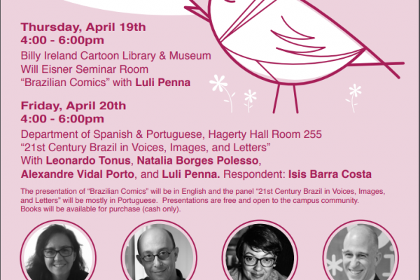 Flyer for First OSU Brazilian Literary Spring