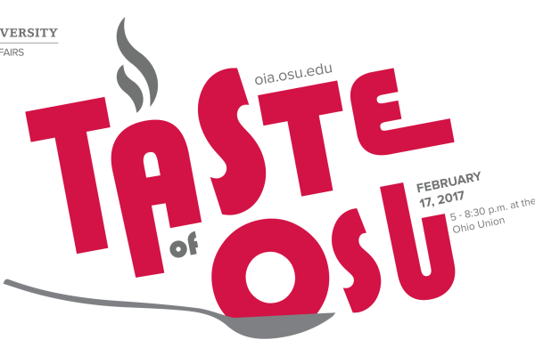 Taste Of OSU Logo Logo for the Taste Of OSU Event