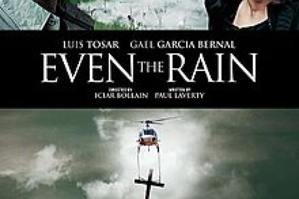 Even the Rain movie flyer Even the Rain movie flyer