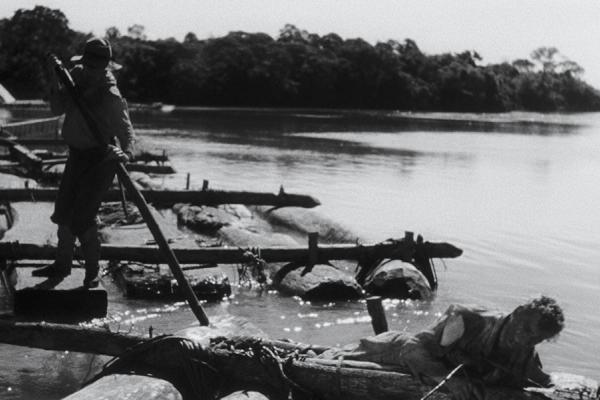 military men near body of water