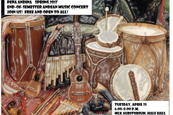End Of Semester Andean Music Concert Banner End Of Semester Andean Music Concert Banner